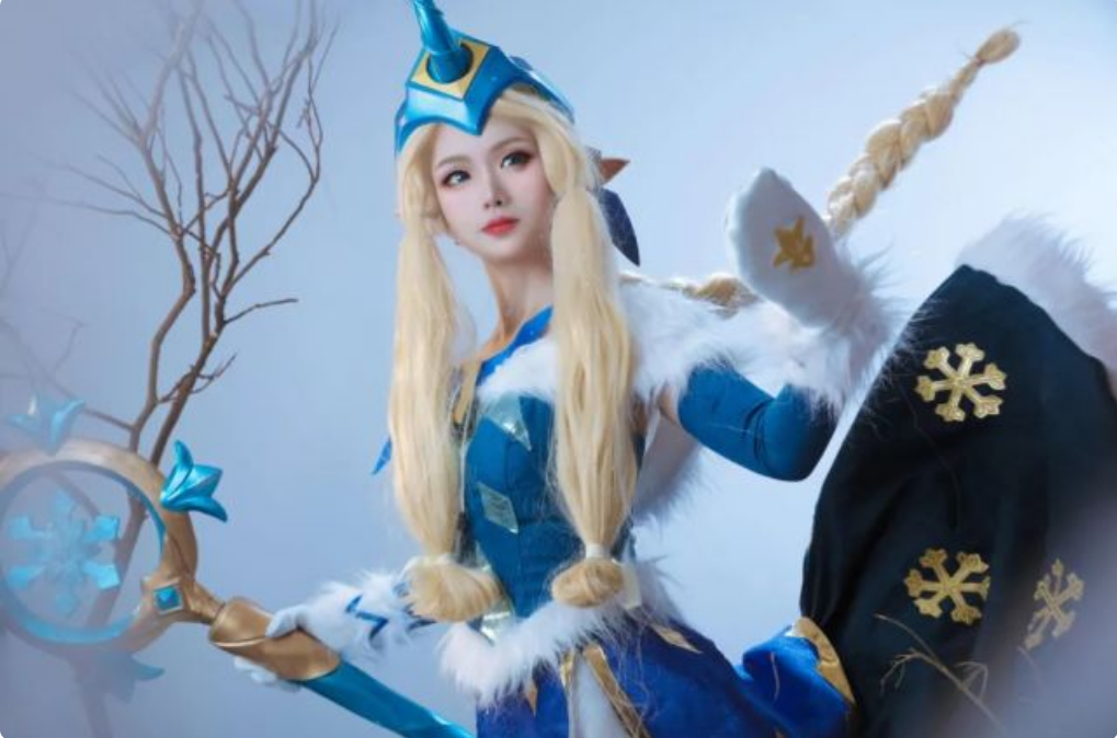 cos: League of Legends Snow Festival Soraka "As long as I'm alive, no one will suffer"