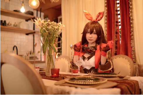 【Genshin Impact】Amber 's cosplay