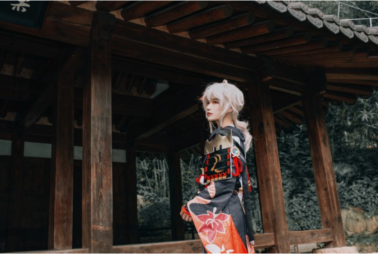 Delicate and beautiful! "enshin Impact" Kazuha's cos, after watching it dozens of times, I can't get tired of it