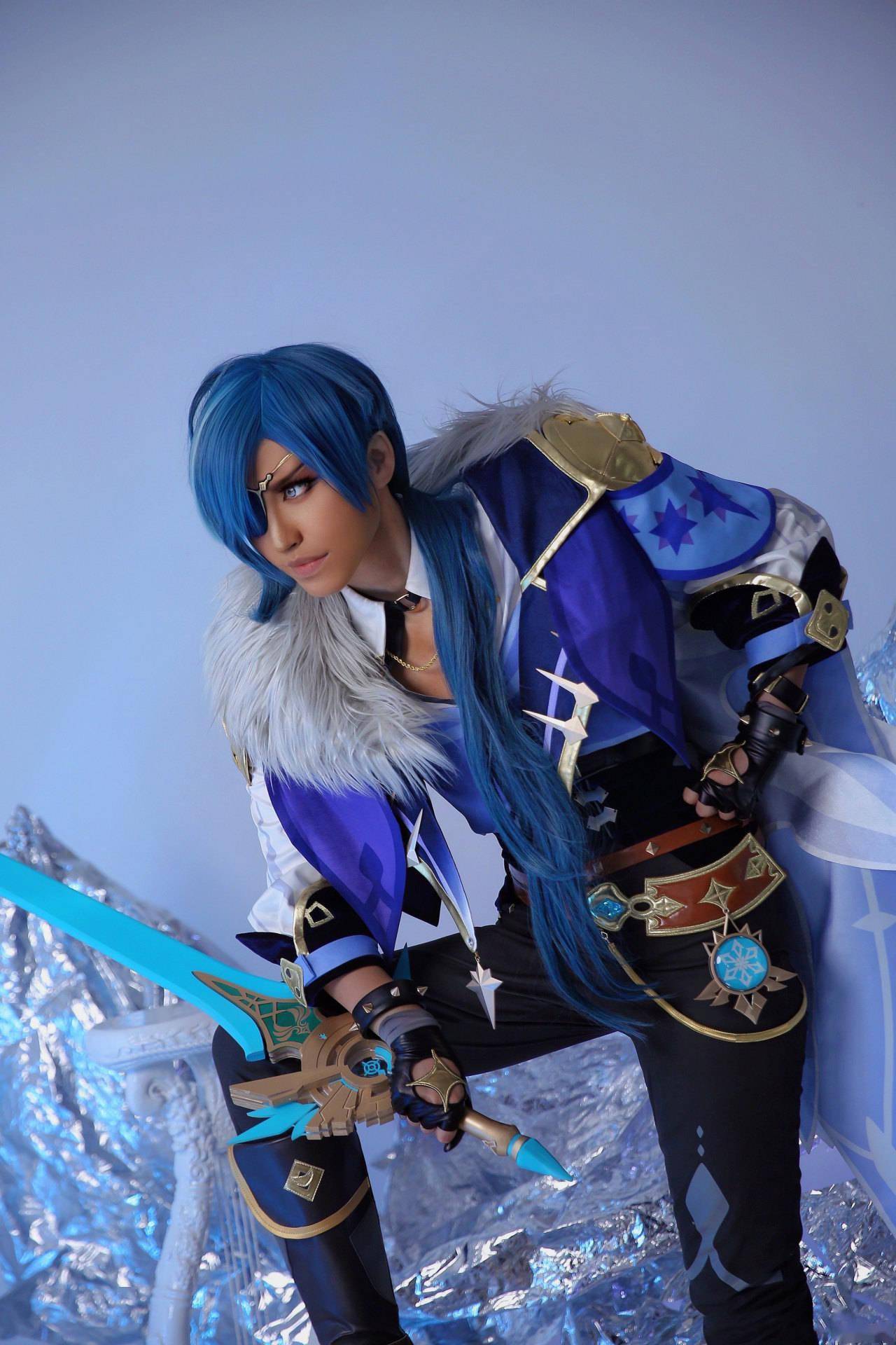 Genshin Impact Kaeya Cosplay