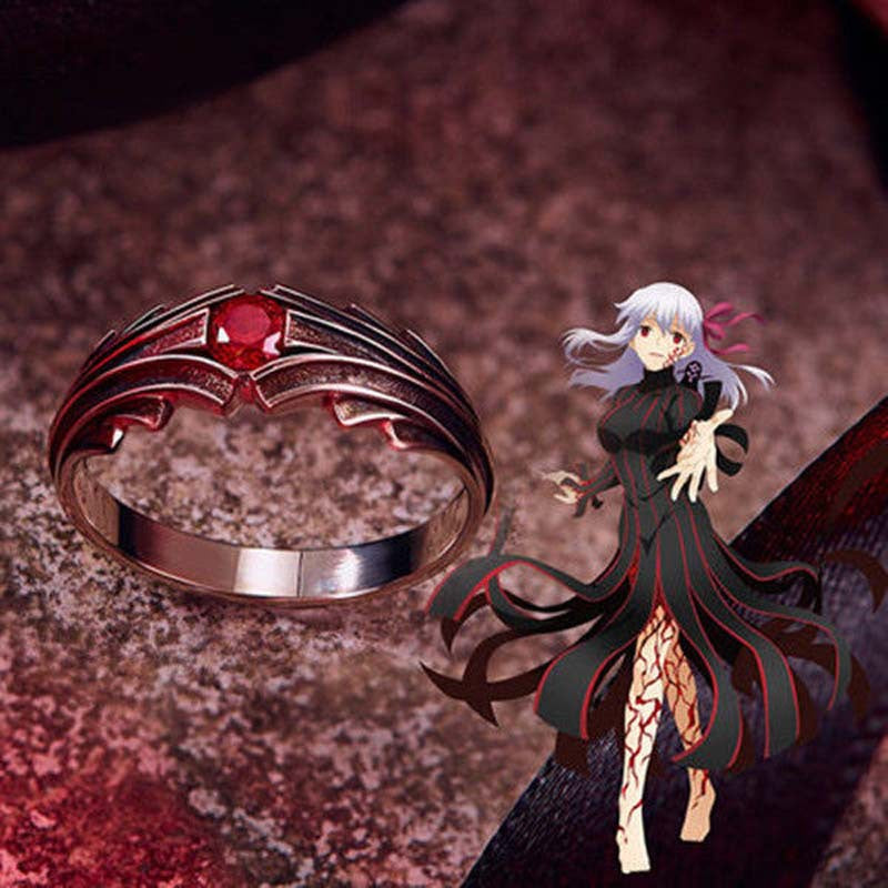 Fate Stay Night Black Ring Adjustable Ring(Discount Product)