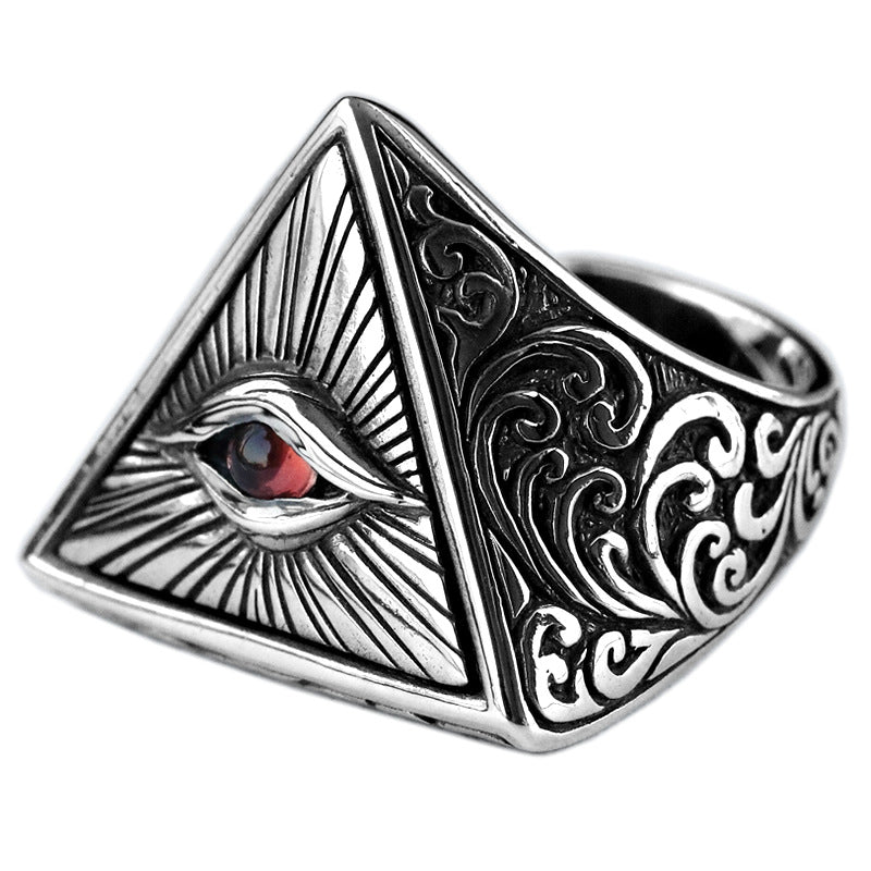 Insight into Everything Guardian Eye of God Ring Adjustable ring(Discount Product)