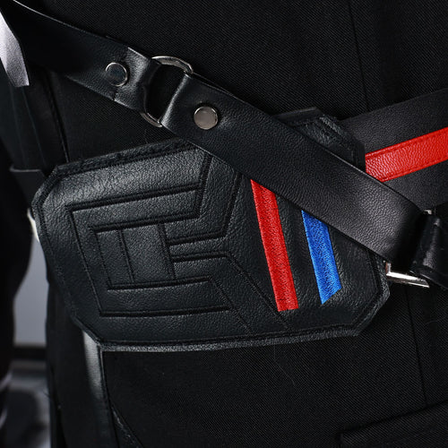 Love and Deepspace Costume Caleb Cosplay Black Farspace Colonel Male Suit