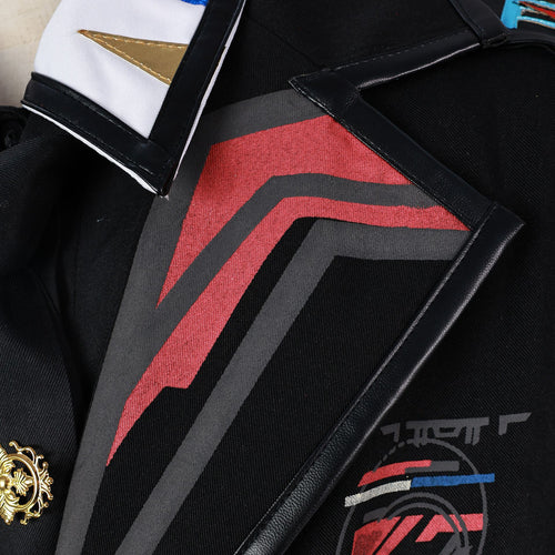 Love and Deepspace Costume Caleb Cosplay Black Farspace Colonel Male Suit