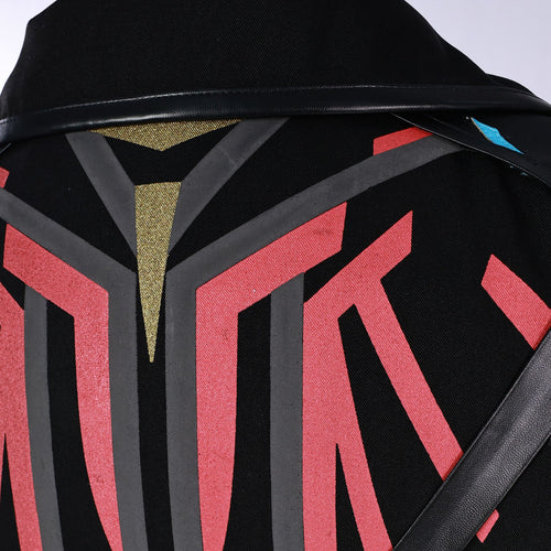 Love and Deepspace Costume Caleb Cosplay Black Farspace Colonel Male Suit