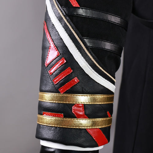 Love and Deepspace Costume Caleb Cosplay Black Farspace Colonel Male Suit