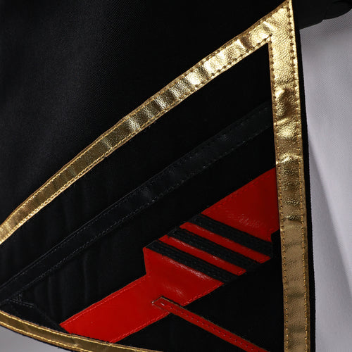 Love and Deepspace Costume Caleb Cosplay Black Farspace Colonel Male Suit