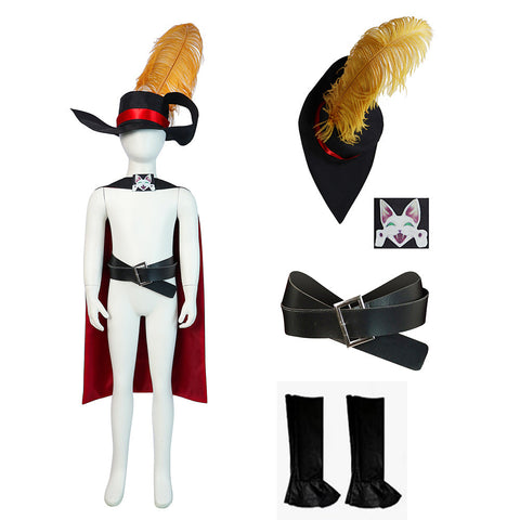 SeeCosplay Puss in Boots: The Last Wish Kids Children Cosplay Outfits Halloween Carnival Party Suit BoysKidsCostume
