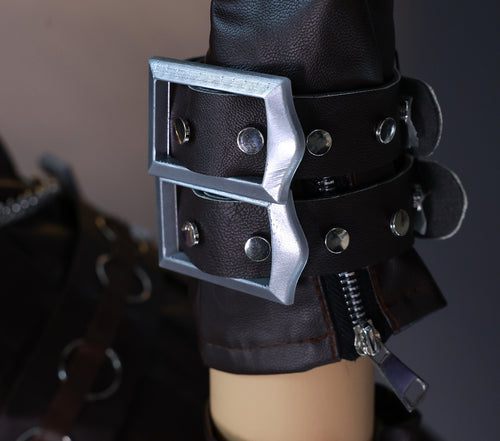 Love and Deepspace Costume Abysswalker Rafayel Nightwalker MC Black Adult Male Suit