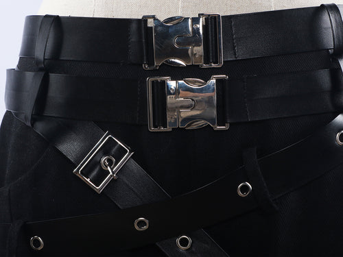 Love and Deepspace Costume Miss e Cosplay Black Adult Female Suit