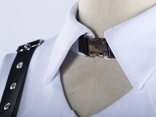 Love and Deepspace Costume Miss e Cosplay Black Adult Female Suit