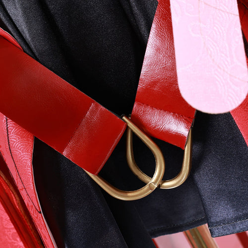 Wuthering Waves Costume Phrolova Women Red Dress Full Set Adult Female Halloween Carnival Suit