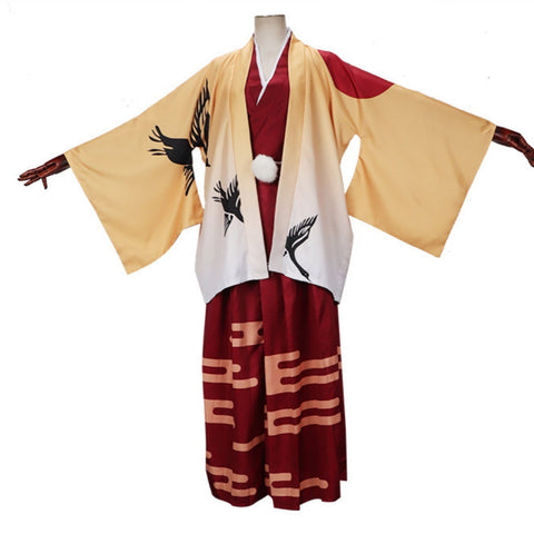 SeeCosplay Nakahara Chuuya Red Kimono for Carnival Halloween Cosplay
