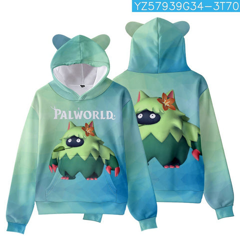 Game Palworld,Palworld Sweatshirt,Palworld Hoodie,Palworld Costume,Palworld Cosplay
