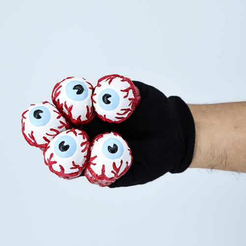 Adult Gloves with Eyeballs Halloween Horrible Eyeball Gloves Cosplay Costume