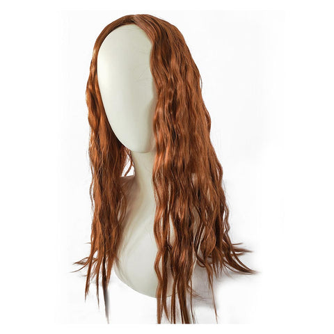 Ariel Cosplay Wig Heat Resistant Synthetic Hair Carnival Halloween Party Props