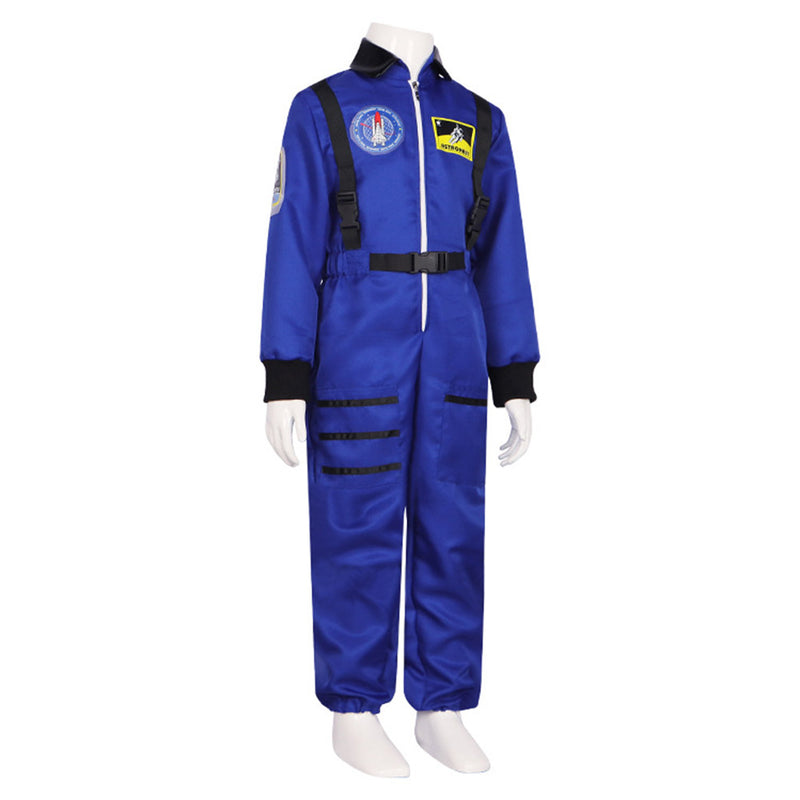 Astronaut Cosplay Costumes Men Women Space Suit Uniform Fantasia Halloween Carnival Party Disguise Clothes