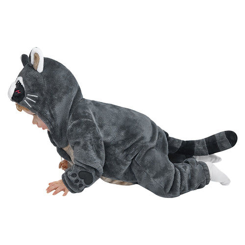 Baby‘s Raccoon jumpsuit - animal series onesie - OLAOLA Original design