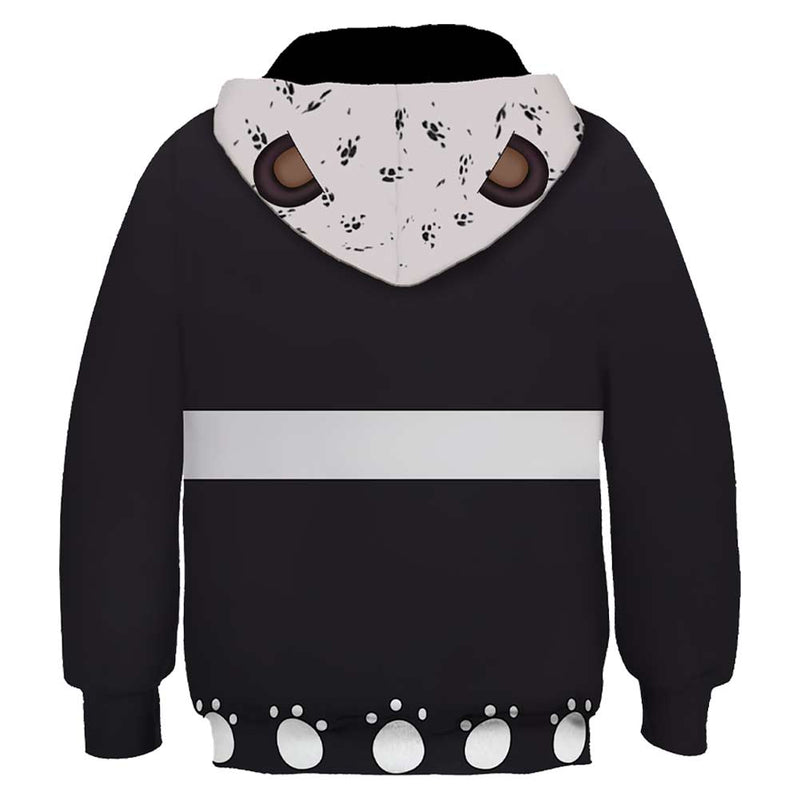 Bartholemew Kuma Cosplay Hoodie 3D Printed Hooded Sweatshirt Kids Casual Streetwear Pullover