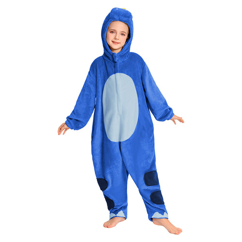 Blue Dinosaur - child animal series onesie - OLAOLA Original designr