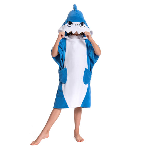 blue shark Children‘s Beach Towel