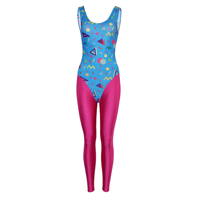bodysuit Cosplay Costume Outfits Halloween Carnival Suit 80s women