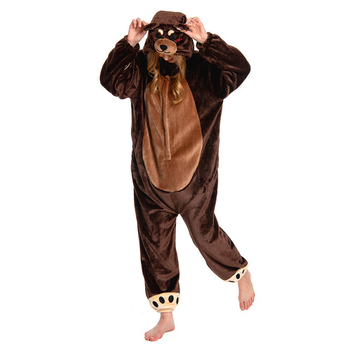 Brown Bear - animal series onesie - OLAOLA Original design
