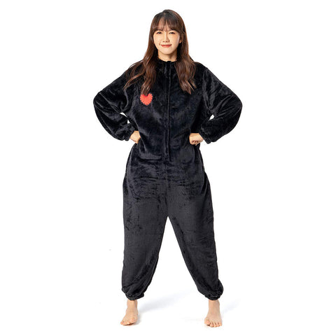 Cartoon Animal Bear Pajamas Onesies Sleepwear Flannel Jumpsuits Outfits Halloween Carnival Suit