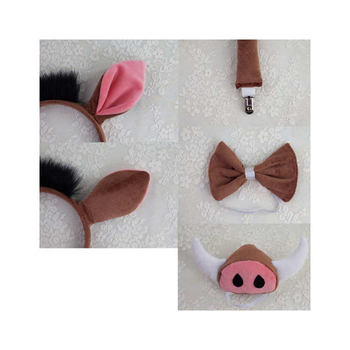 Cartoon Pig Cosplay Costume Outfits Halloween Carnival Suit