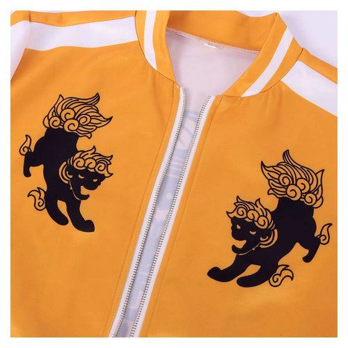 Chouji Tomiyama Cosplay Costume Outfits Halloween Carnival Suit Wind Breaker