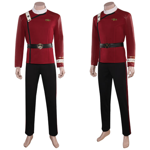 Christopher Pikel Star Trek Cosplay Costume Outfits Halloween Carnival Party Disguise Suit Star Trek: Strange New Worlds