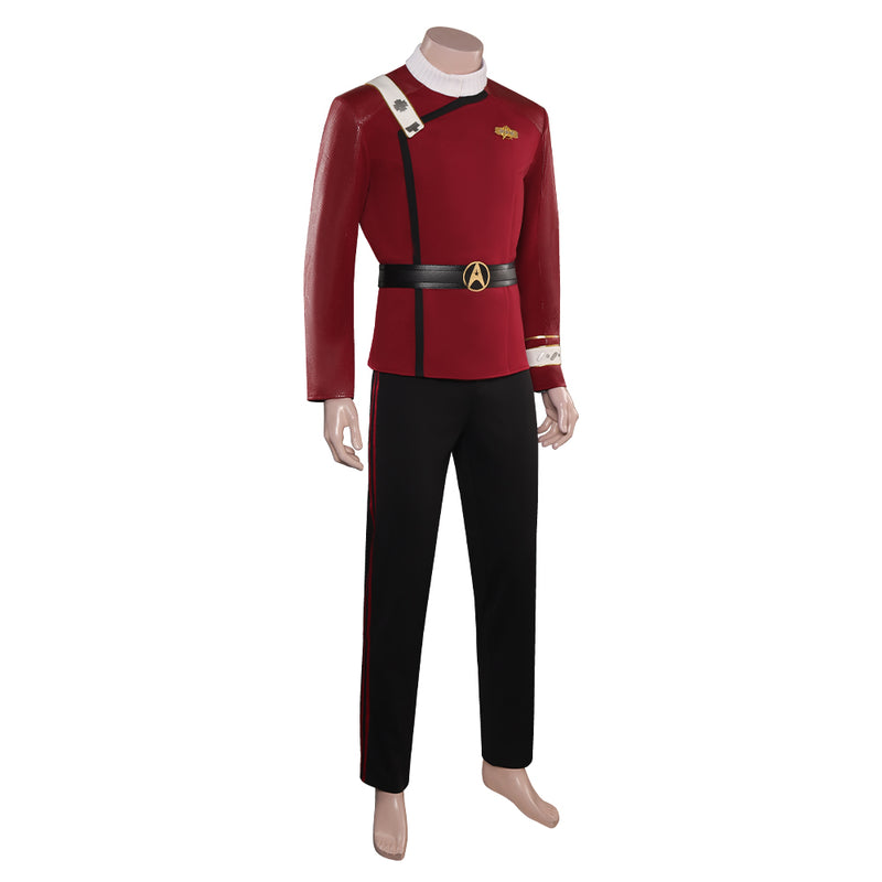 Christopher Pikel Star Trek Cosplay Costume Outfits Halloween Carnival Party Disguise Suit Star Trek: Strange New Worlds