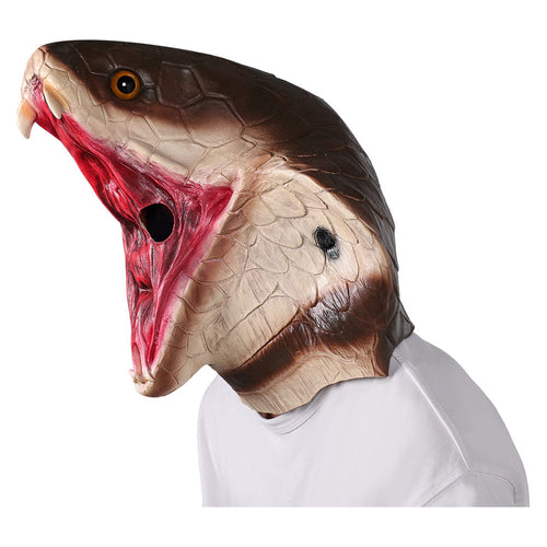 cos party mask snake Mask Cosplay Latex Masks Helmet Masquerade Halloween Party Costume Props