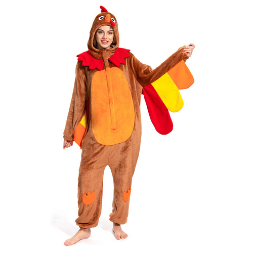Cosplay Costume Women Men Winter Unisex Cartoon Pyjamas Turkey - animal series onesie - OLAOLA Original design