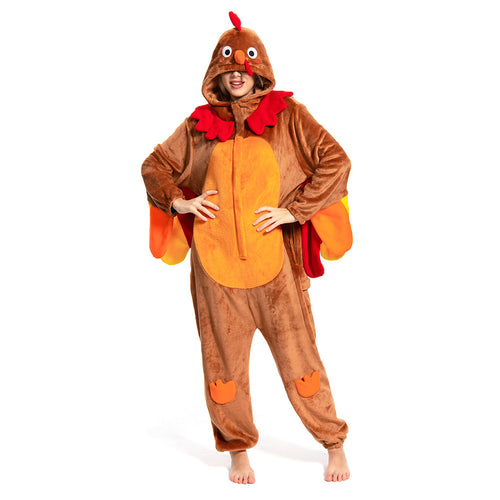 Cosplay Costume Women Men Winter Unisex Cartoon Pyjamas Turkey - animal series onesie - OLAOLA Original design