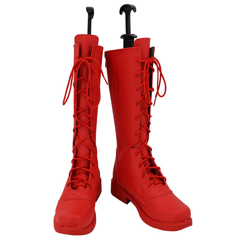 Cosplay Shoes Boots Halloween Costumes Accessory Custom Made Twisted-Wonderland Octavinelle Jade Leech