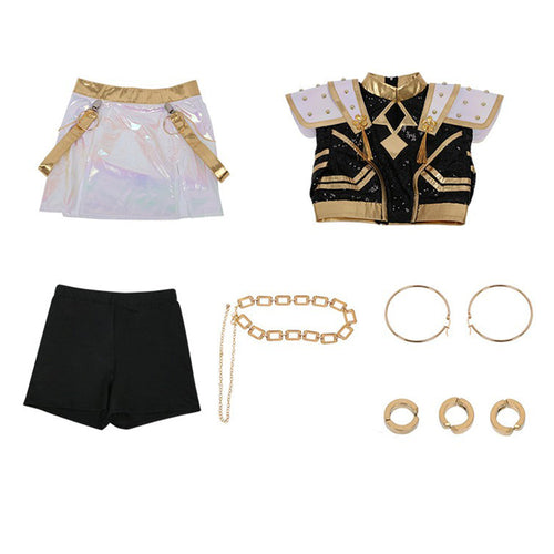 Demon Hunters Cosplay Costume For Adult Man Female Halloween Carnival Suit