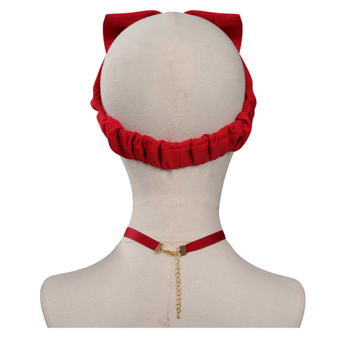 Encanto Dolores Madrigal Cosplay Headband Necklace Hair Accessories Props