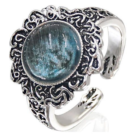 Game Elden Ring Ranni Cosplay Dark Moon Ring Unisex Adjustable Opening Jewelry Rings Prop Accessories Halloween Gift