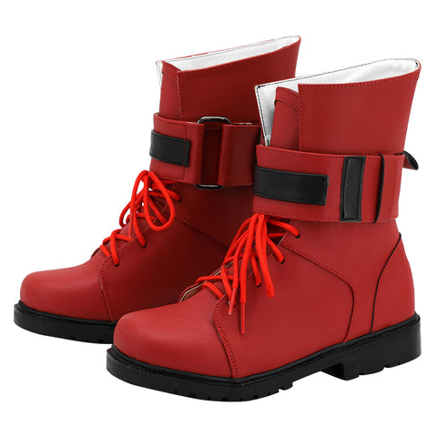 Game Final Fantasy VII Cosplay Tifa Lockhart Costume Boots Shoes