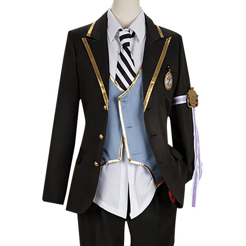 Game Twisted-Wonderland Octavinelle Floyd Cosplay Costume White Coat Outfits Halloween Carnival Suit