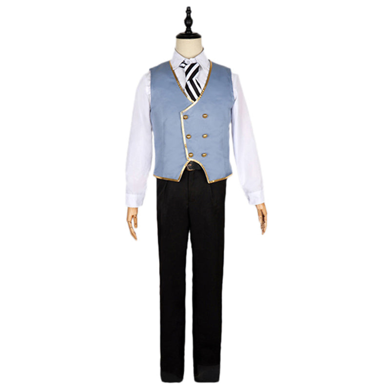 Game Twisted-Wonderland Octavinelle Floyd Cosplay Costume White Coat Outfits Halloween Carnival Suit