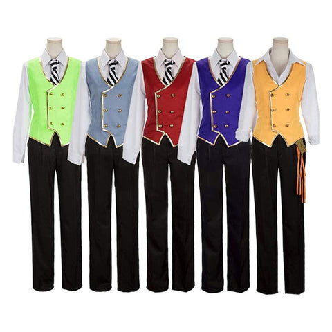 Game Twisted-Wonderland Pomefiore Cosplay Costume Vest Only Halloween Carnival Clothing