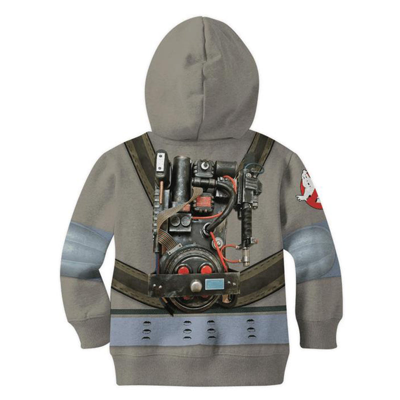 Ghostbusters Cosplay Hoodie 3D Printed Hooded Sweatshirt Kids Children Casual Streetwear Pullover