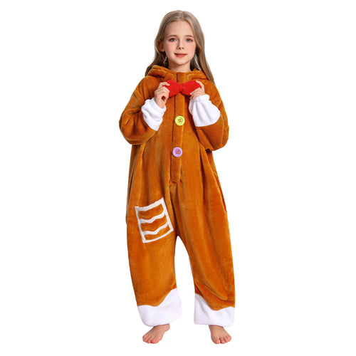 Gingerbread Man - child animal series onesie - OLAOLA Original designr