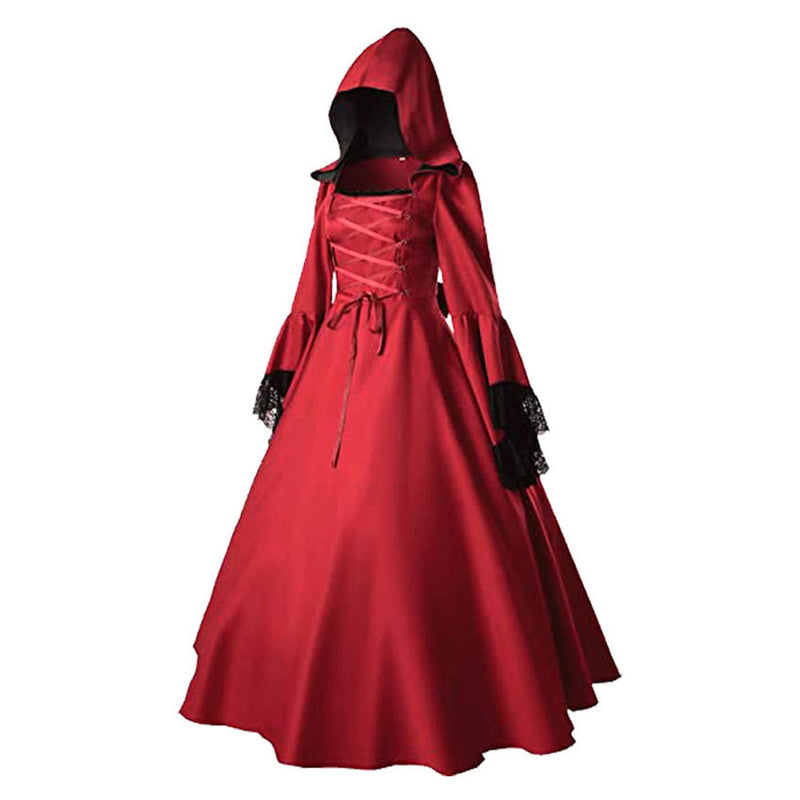 Gothic Renaissance Retro Cosplay Costume Dress Outfits Halloween Carnival Suit