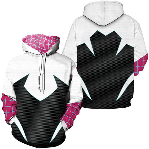 Gwen Stacy Cosplay Hoodie 3D Printed Hooded Sweatshirt Men Women  Casual Streetwear Pullover