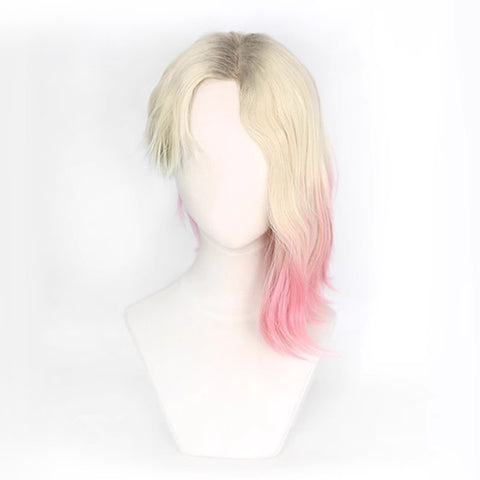 Gwen Stacy Cosplay Wig Heat Resistant Synthetic Hair Carnival Halloween Party Props