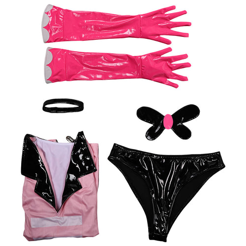 Hazbin Hotel Angel Dust Cosplay Costume For Adult Female Halloween Carnival Suit