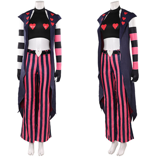 Hazbin Hotel velvette Cosplay Costume For Adult Man Female Halloween Costume